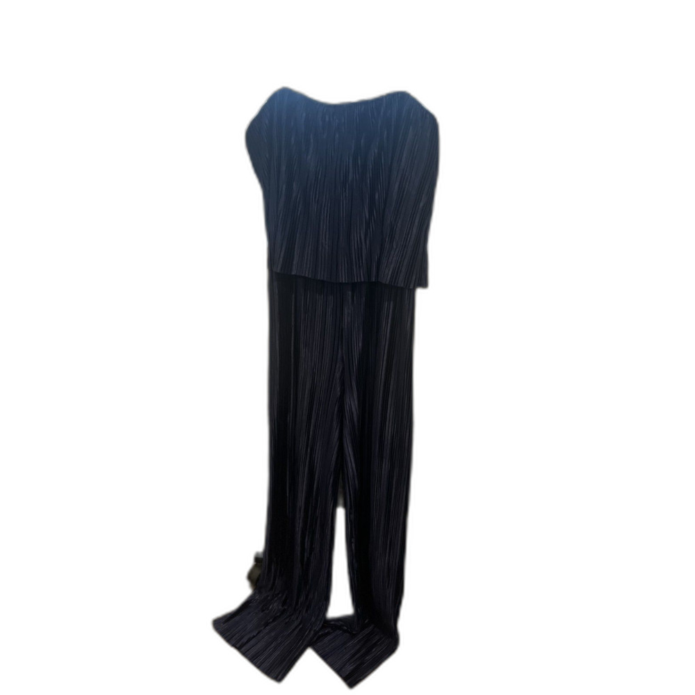 Amanda Uprichard Collina Jumpsuit – Size Medium – Navy - Picture 3 of 13